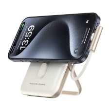 Choetech B735 magnetic powerbank 10000mAh 20W PD + USB-C cable (white) Choetech B735 magnetic powerbank 10000mAh 20W PD + USB-C cable (white)