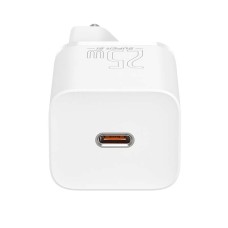 Baseus Super Si Quick Charger 1C 25W with USB-C cable for USB-C 1m (white) Baseus Super Si Quick Charger 1C 25W with USB-C cable for USB-C 1m (white)