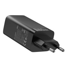Vention FEDB0-EU 2xUSB-C 1xUSB-A 65W/30W/30W GaN network charger (black) Vention FEDB0-EU 2xUSB-C 1xUSB-A 65W/30W/30W GaN network charger (black)