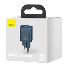 Baseus Super Si Quick Charger 1C 20W (Blue) Baseus Super Si Quick Charger 1C 20W (Blue)