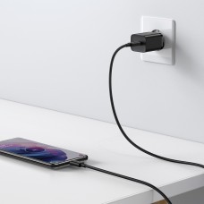 Baseus Super Si Quick Charger 1C 25W with USB-C cable for USB-C 1m (black)