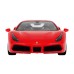 RASTAR 1:14 RC remote control car Ferrari 488 GTB (red)