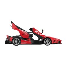 RASTAR Ferrari 1:18 FXXK remote-controlled RC car for self-assembly (red) RASTAR Ferrari 1:18 FXXK remote-controlled RC car for self-assembly (red)