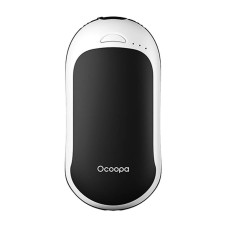 Ocoopa HotPal PD 5000 mAh hand warmer with powerbank function, USB-C, white and black Ocoopa HotPal PD 5000 mAh hand warmer with powerbank function, USB-C, white and black