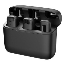 Microphone with charging case Apexel APL-MIC008 Type-C, 2 pcs. Microphone with charging case Apexel APL-MIC008 Type-C, 2 pcs.
