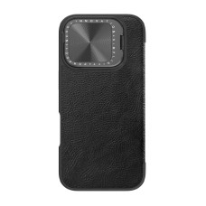 Etui Nillkin Qin Prop Leather iPhone 16 Pro Max (czarny) Etui Nillkin Qin Prop Leather iPhone 16 Pro Max (czarny)