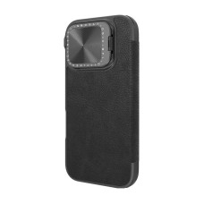 Etui Nillkin Qin Prop Leather iPhone 16 Pro Max (czarny) Etui Nillkin Qin Prop Leather iPhone 16 Pro Max (czarny)