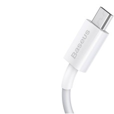 Baseus Superior Series Cable USB to micro USB, 2A, 1m (white) Baseus Superior Series Cable USB to micro USB, 2A, 1m (white)