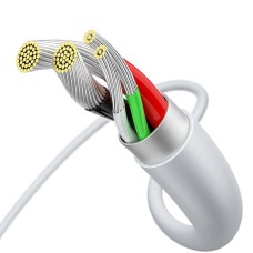 Baseus Superior Series Cable USB to micro USB, 2A, 1m (white) Baseus Superior Series Cable USB to micro USB, 2A, 1m (white)