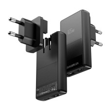 Essager ECT65W-QCB01-Z GaN 65W A+C Charger (black) Essager ECT65W-QCB01-Z GaN 65W A+C Charger (black)