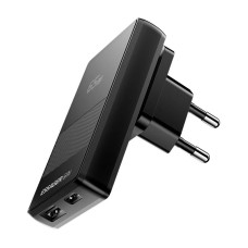 Essager ECT65W-QCB01-Z GaN 65W A+C Charger (black) Essager ECT65W-QCB01-Z GaN 65W A+C Charger (black)
