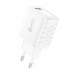 Foneng EU54 18W USB-A, 3A mains charger (White) + USB-A to Lightning cable