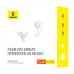 TWS Baseus Bowie E19 Headphones (white)