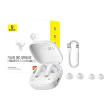 TWS Baseus Bowie E19 Headphones (white) TWS Baseus Bowie E19 Headphones (white)