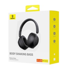Baseus Bass 30 Max Wireless Headphones (black) Baseus Bass 30 Max Wireless Headphones (black)