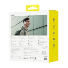 Baseus Bass 30 Max Wireless Headphones (white) Baseus Bass 30 Max Wireless Headphones (white)