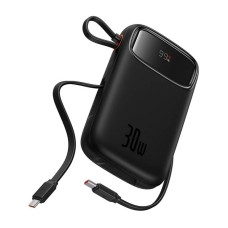 Powerbank Baseus QPow 2 20000mAh 30W 2xUSB-C (black) Powerbank Baseus QPow 2 20000mAh 30W 2xUSB-C (black)