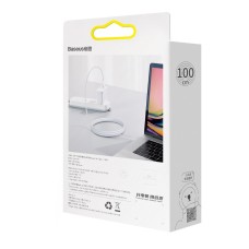 Baseus Superior Series Cable USB-C to USB-C, 100W, 1m (white)