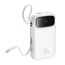 Powerbank Baseus QPow 2 20000mAh 30W 2xUSB-C (white) Powerbank Baseus QPow 2 20000mAh 30W 2xUSB-C (white)