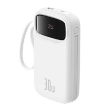 Powerbank Baseus QPow 2 20000mAh 30W 2xUSB-C (white) Powerbank Baseus QPow 2 20000mAh 30W 2xUSB-C (white)
