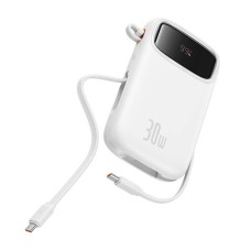 Powerbank Baseus QPow 2 20000mAh 30W 2xUSB-C (white) Powerbank Baseus QPow 2 20000mAh 30W 2xUSB-C (white)