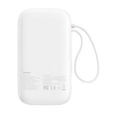 Powerbank Baseus QPow 2 20000mAh 30W 2xUSB-C (white) Powerbank Baseus QPow 2 20000mAh 30W 2xUSB-C (white)