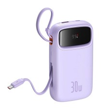 Baseus QPow 2 20000mAh 30W 2xUSB-C powerbank (purple) Baseus QPow 2 20000mAh 30W 2xUSB-C powerbank (purple)