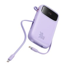 Baseus QPow 2 20000mAh 30W 2xUSB-C powerbank (purple) Baseus QPow 2 20000mAh 30W 2xUSB-C powerbank (purple)