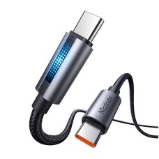 Mcdodo CA-5740 USB-C to USB-C cable, 100W 1.2m (black) Mcdodo CA-5740 USB-C to USB-C cable, 100W 1.2m (black)