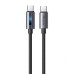Mcdodo CA-5740 USB-C to USB-C cable, 100W 1.2m (black)