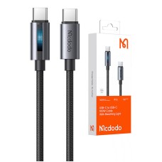 Mcdodo CA-5740 USB-C to USB-C cable, 100W 1.2m (black) Mcdodo CA-5740 USB-C to USB-C cable, 100W 1.2m (black)