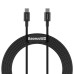 Baseus Superior Series Cable USB-C to USB-C, 100W, 2m (black)