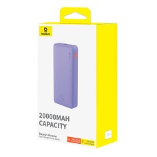 Baseus Airpow 20000mAh 20W powerbank (purple) Baseus Airpow 20000mAh 20W powerbank (purple)