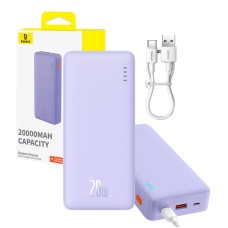 Baseus Airpow 20000mAh 20W powerbank (purple) Baseus Airpow 20000mAh 20W powerbank (purple)