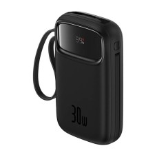 Powerbank Baseus QPow 2 10000mAh 30W 2xUSB-C (black)