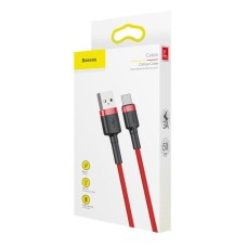 Baseus Cafule USB-C cable 3A 0.5m (Red) Baseus Cafule USB-C cable 3A 0.5m (Red)