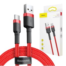 Baseus Cafule USB-C cable 3A 0.5m (Red) Baseus Cafule USB-C cable 3A 0.5m (Red)