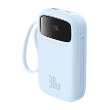 Powerbank Baseus QPow 2 10000mAh 30W 2xUSB-C (blue) Powerbank Baseus QPow 2 10000mAh 30W 2xUSB-C (blue)