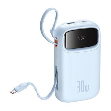 Powerbank Baseus QPow 2 10000mAh 30W 2xUSB-C (blue) Powerbank Baseus QPow 2 10000mAh 30W 2xUSB-C (blue)