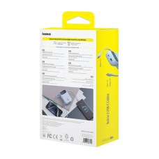 Powerbank Baseus QPow 2 10000mAh 30W 2xUSB-C (blue) Powerbank Baseus QPow 2 10000mAh 30W 2xUSB-C (blue)