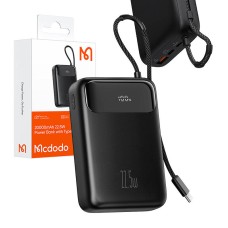 Mcdodo MC-3720 20000mAh power bank, USB-C, USB-A, USB-C cable Mcdodo MC-3720 20000mAh power bank, USB-C, USB-A, USB-C cable
