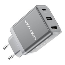 Vention FJAH0-EU USB(C+A)+HDMI GaN mains charger (60W/5W/4K@60Hz) (grey) Vention FJAH0-EU USB(C+A)+HDMI GaN mains charger (60W/5W/4K@60Hz) (grey)