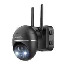 Wireless 3MP WiFi Outdoor Camera ieGeek ZS-GX1S black 5200mAh Wireless 3MP WiFi Outdoor Camera ieGeek ZS-GX1S black 5200mAh