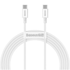 Baseus Superior Series Cable USB-C to USB-C, 100W, 2m (white) Baseus Superior Series Cable USB-C to USB-C, 100W, 2m (white)