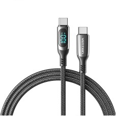 Vention TAYBAV USB 2.0 C-C 100 W 5A 1.2M USB cable (black) Vention TAYBAV USB 2.0 C-C 100 W 5A 1.2M USB cable (black)