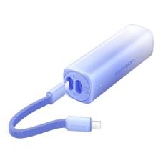 Powerbank 5000mAh Vention FHWL0 20W + cable USB-C do lightning (niebieski) Powerbank 5000mAh Vention FHWL0 20W + cable USB-C do lightning (niebieski)