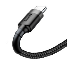 Baseus Cafule cable USB-C 3A 0.5m (Gray+Black) Baseus Cafule cable USB-C 3A 0.5m (Gray+Black)