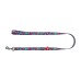 Waudog nylon dog leash, "Summer" pattern, 20 mm wide, length 152-183 cm