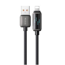 Mcdodo CA-5250 USB-A to Lightning cable, LED display, 1.2m Mcdodo CA-5250 USB-A to Lightning cable, LED display, 1.2m