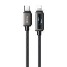 Mcdodo CA-2630 USB-C to Lightning cable, 36W, LED display, 1.2m Mcdodo CA-2630 USB-C to Lightning cable, 36W, LED display, 1.2m